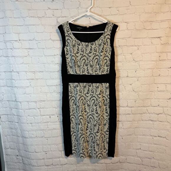 Lafayette 148 New York Sheath Midi Dress - Picture 1 of 9
